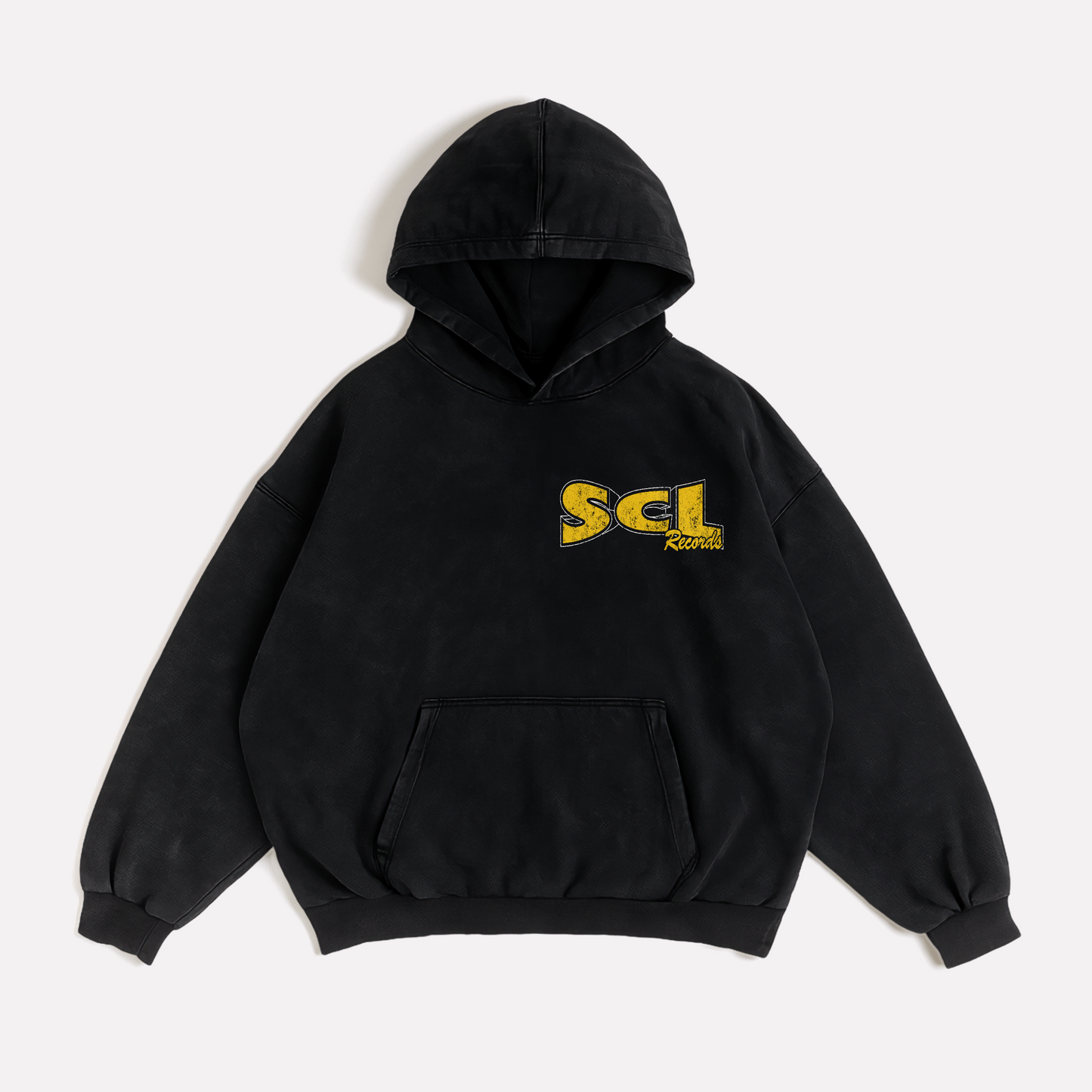 SCL RECORDS Hoodie - Black *PRE-ORDER*