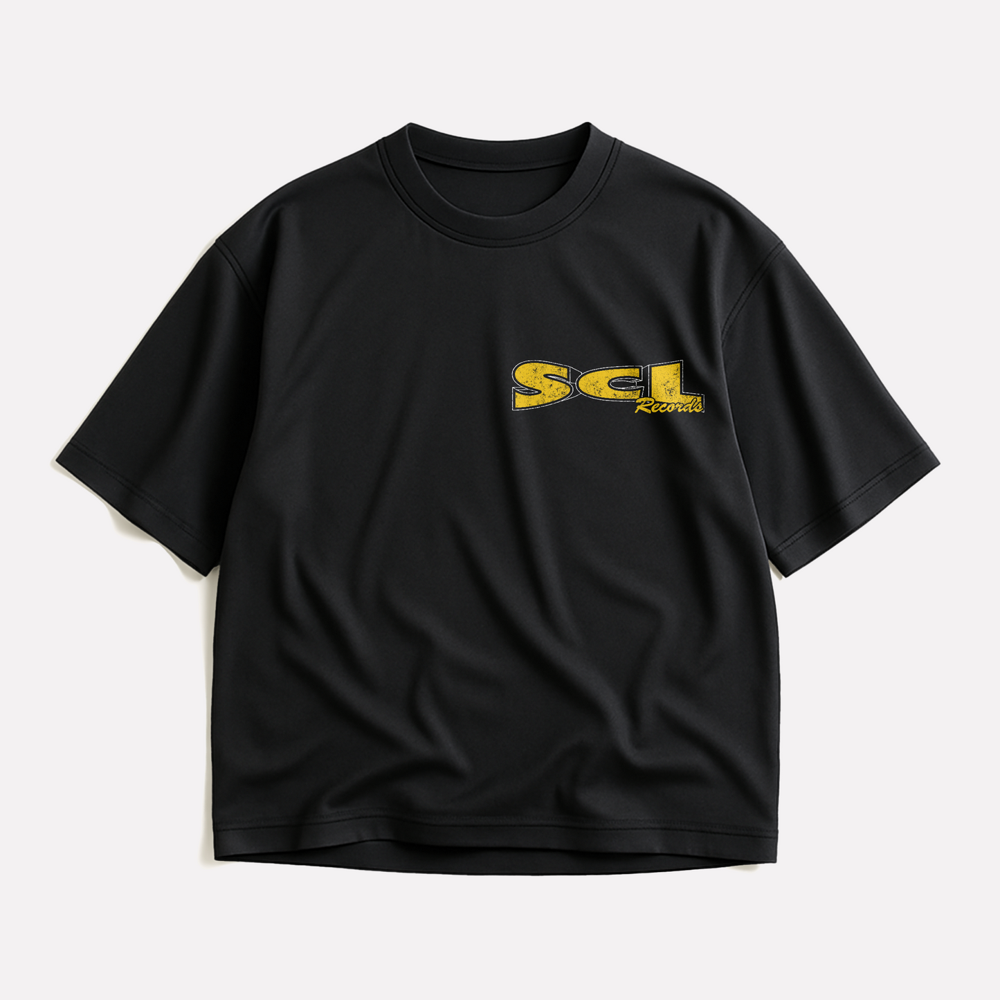 SCL RECORDS Tee - Black *PRE-ORDER*