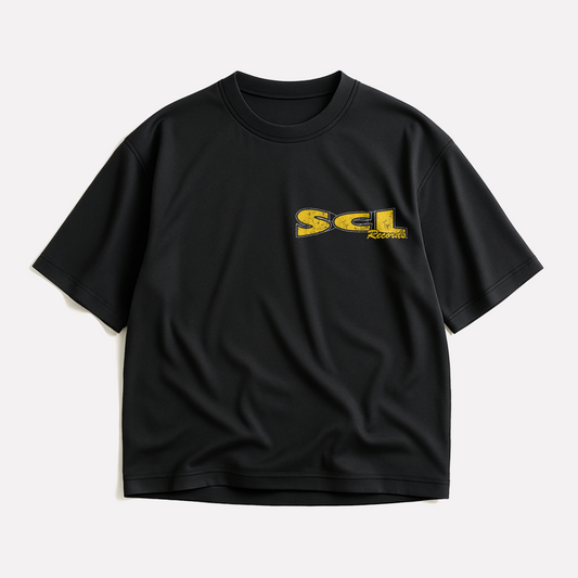 SCL RECORDS Tee - Black *PRE-ORDER*