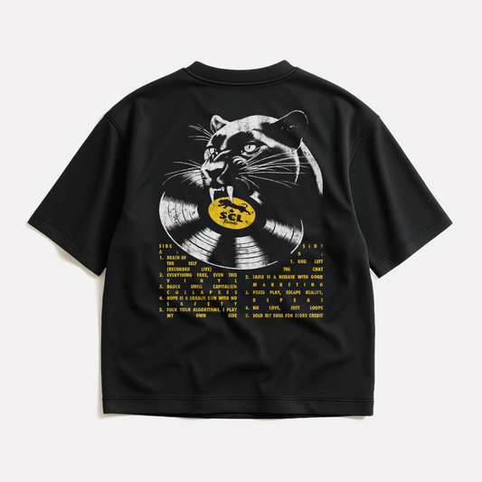 SCL RECORDS Tee - Black *PRE-ORDER*